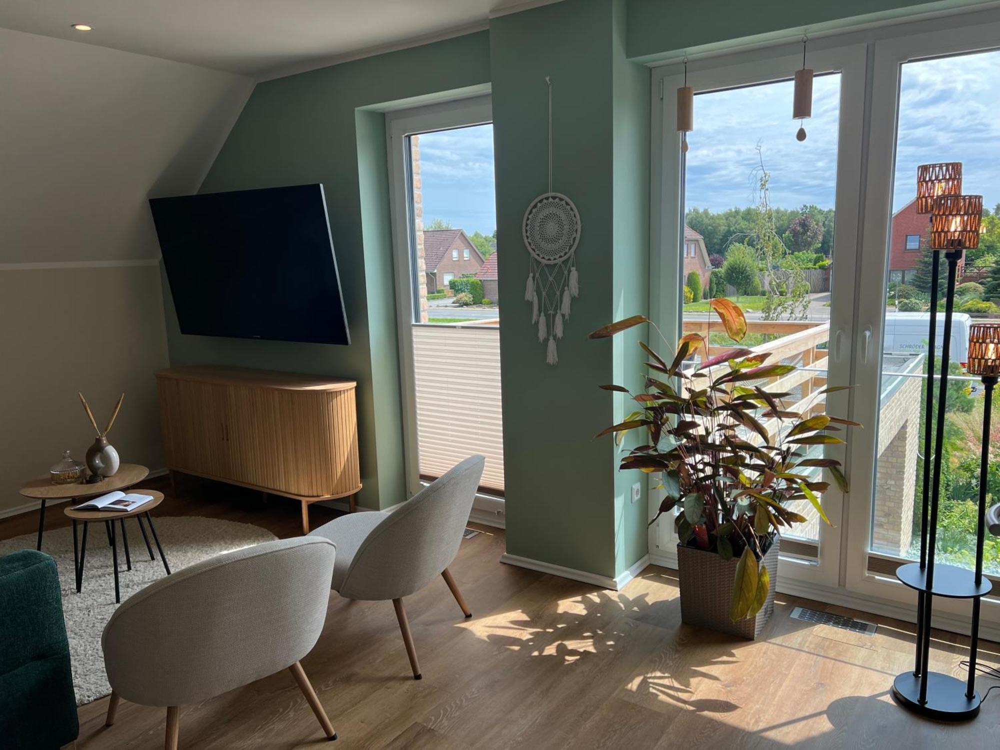 Gruenblick Oase No1 Ferienwohnung Wiesmoor Esterno foto