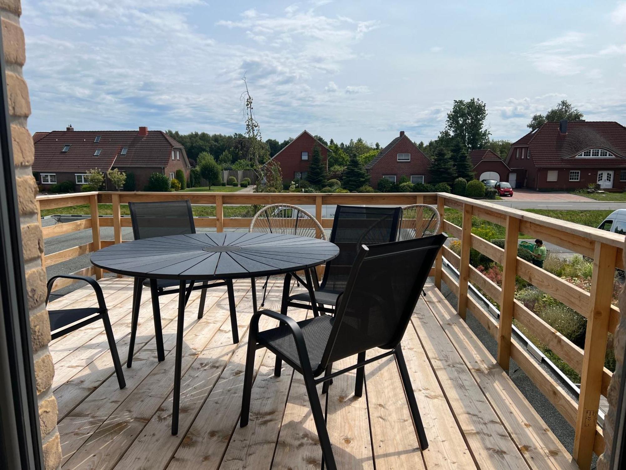 Gruenblick Oase No1 Ferienwohnung Wiesmoor Esterno foto